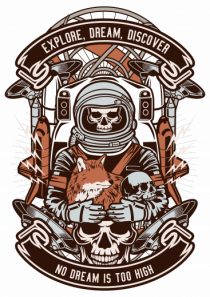 Astronaut Skull