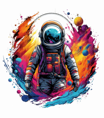 Astronaut - cosmic exploration