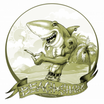 BEACH SHARK Monocrom 2