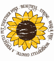 Beautiful Wild Strong Sunflower