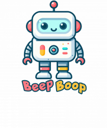 Robot Copii Beep Boop Drăguț - Roboți