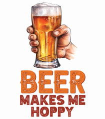 pt iubitorii de bere - Beer makes me hoppy