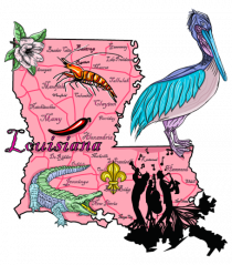 Louisiana Map