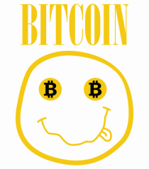 Bitcoin Smiley Face