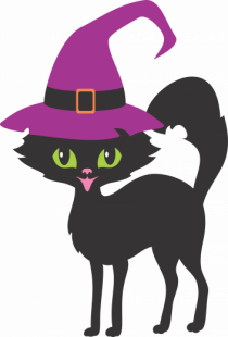 Pisica Neagra Halloween 11