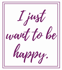 i just want to be happy6