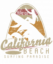 California Beach Surfing