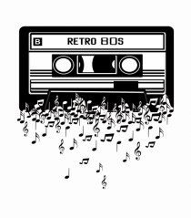 Cassette Retro 80s