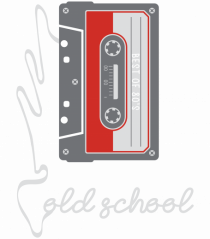 Cassette Tape Old School 80s Retro