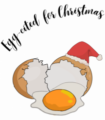 egg cited for christmas