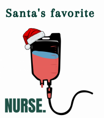 santa s favorite nurse