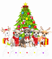Christmas Chihuahua Friends