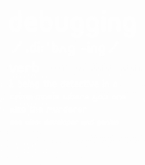 Debugging