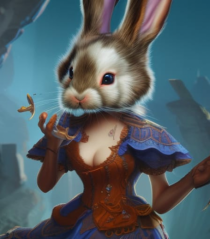 rabbit lady