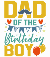 Dad Of The Birthday Boy | Party Dad