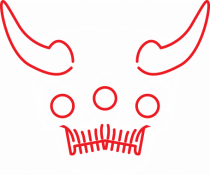 Devil skull