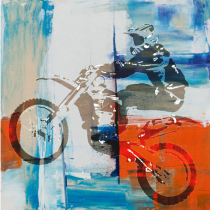 Dirt Bike painting
