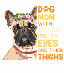 Dog Mom With Tattoos Pretty Eyes And Thick Thighs