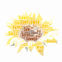 Sunflower WordArt