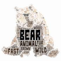 Bear WordArt