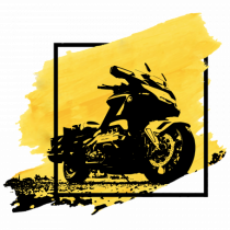 Golden Motorcycle