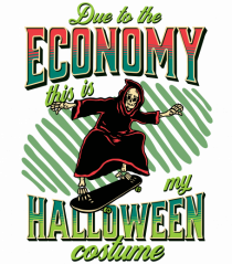Costum de Halloween - Moartea pe placă