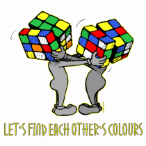 Let`s find each other`s colours