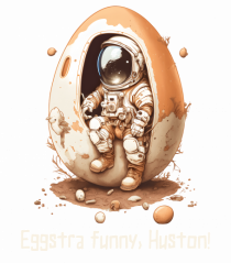 Space Easter - Eggstra funny
