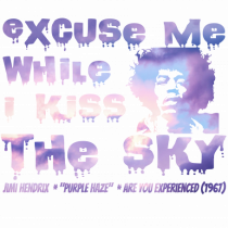 EXCUSE ME WHILE I KISS THE SKY - Jimi Hendrix