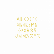 Rune Font Auriu