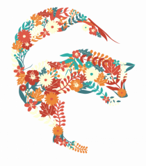 Fox Flower Dolphin