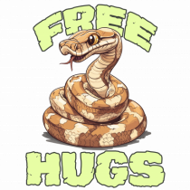 FREE HUGS - BOA CONSTRICTOR