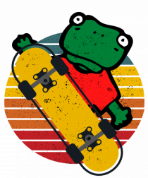 Broasca Pe Skateboard