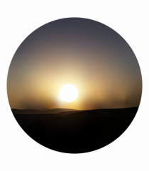 Photo Illustration - sunset haze