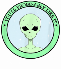 Funny Alien Abduction Probe Ably