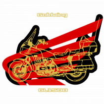 Golden Motorcycle 1