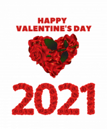 Ziua Indragostitilor 2021!inima de trandafiri