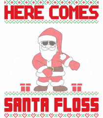 Here Comes Santa Floss