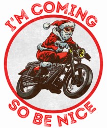 Biker Santa