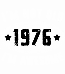 I'm Not Old I'm Awesome 1976