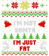 I'm Not Santa I'm Just Fat