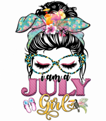 I am a July Girl - Summer Cancer Rac