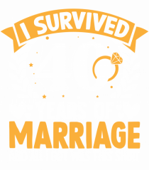 I Survived 40 Years Of Marriage And All I Got Was This Shirt ring