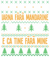 cu motive de Crăciun - Iarna fără mandarine