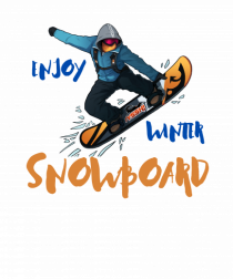 Enjoy Winter - Snowboard 