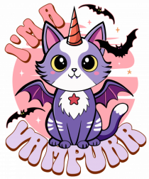 Pisicorn Unicorn Vampurr