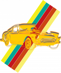 Retro Muscle Car