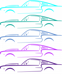 Retro Muscle Car