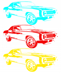 Retro Muscle Car