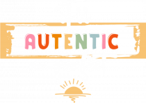 Fii autentic, nu perfect - alb